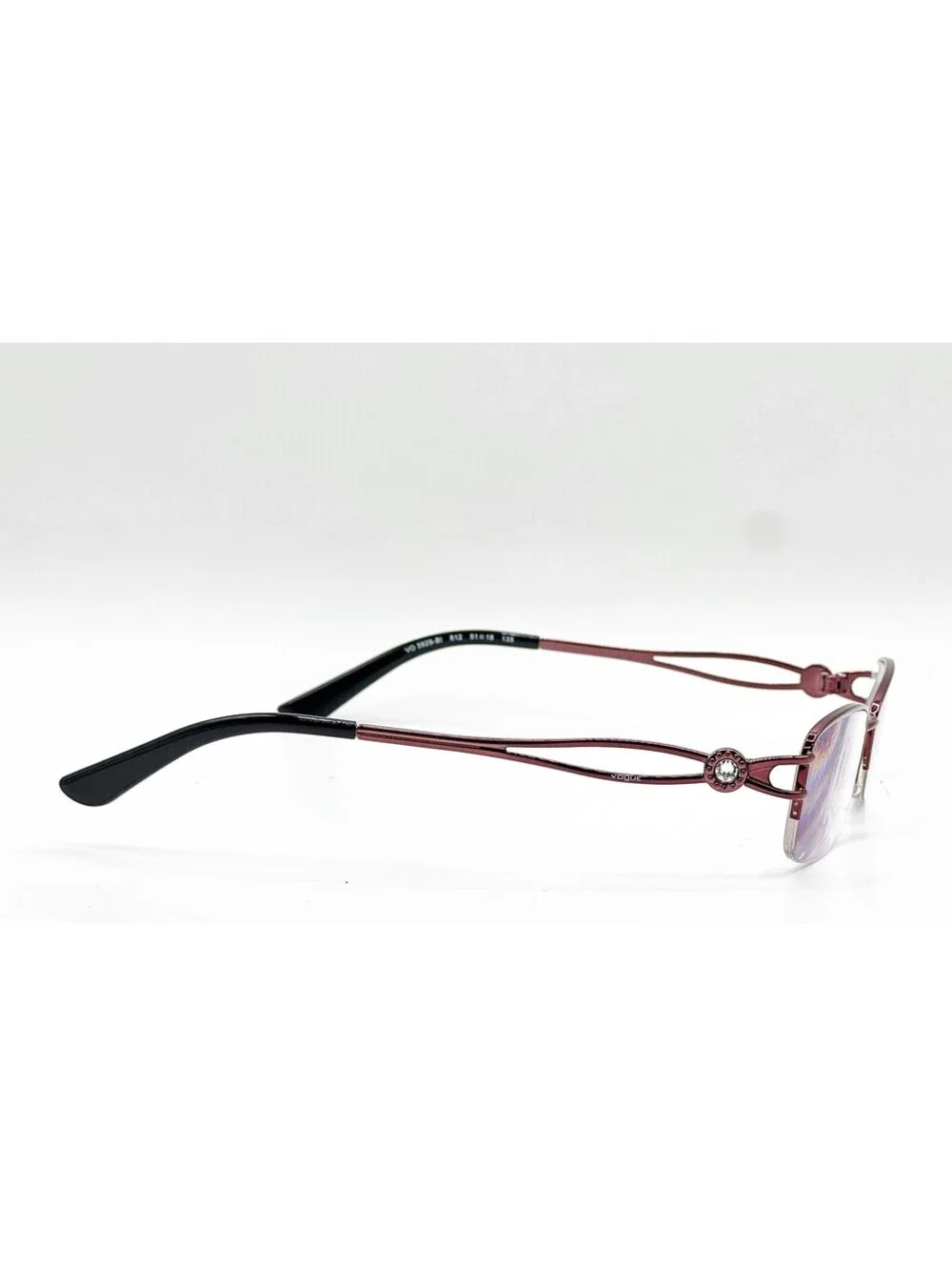 Vogue VO 3929-BI 812 Dark Purple Authentic Eyeglass Frames 51-18